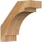 Ekena Millwork 6"W x 14"D x 14"H Merced Rough Sawn Knee Brace, Western Red Cedar BRC06X14X14MRC00RWR - alternate 1
